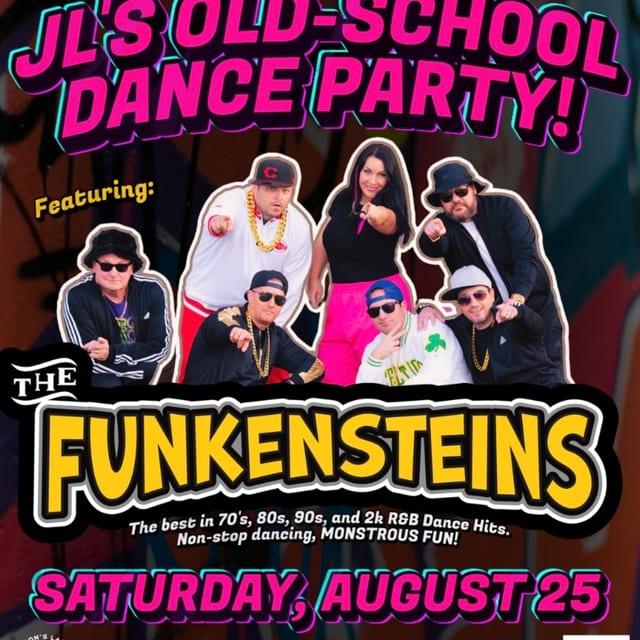 SUMMER CONCERT SERIES: Old-School Dance Party with THE FUNKENSTEINS at Johnson's Landing!